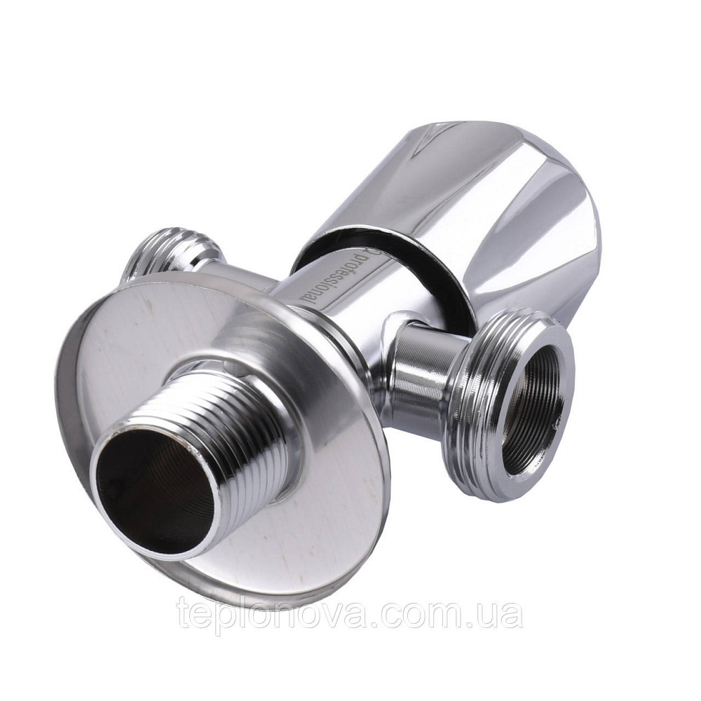 Кран вентильний кутовий Professional 1/2″X1/2″X3/4″ NV-QP555 Черновцы - изображение 3