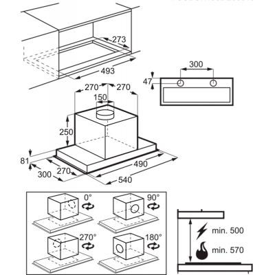 Вытяжка кухонная Electrolux LFG716X Винница - изображение 3