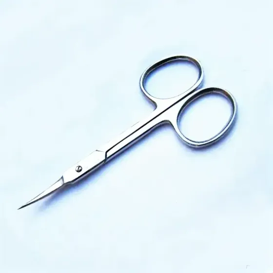 Ножиці манікюрні Zinger для видалення кутикул срібло Киев