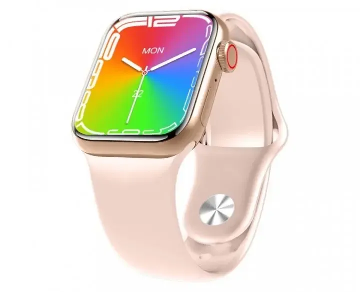 Furminator золотые Смарт-часы Smart Watch GS7 MINI 41 мм, Фитнес часы с тонометром и пульсоксим Коломия - фото 2