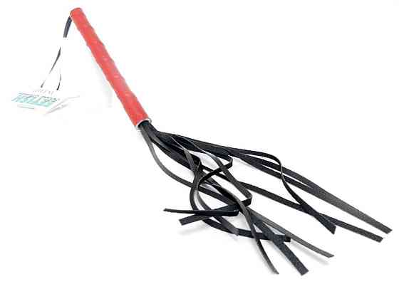 Флогер з колекції Fetish Boss Series - Whip Red and Black (довжина 50 см), BS3300106 Sex Aura Київ