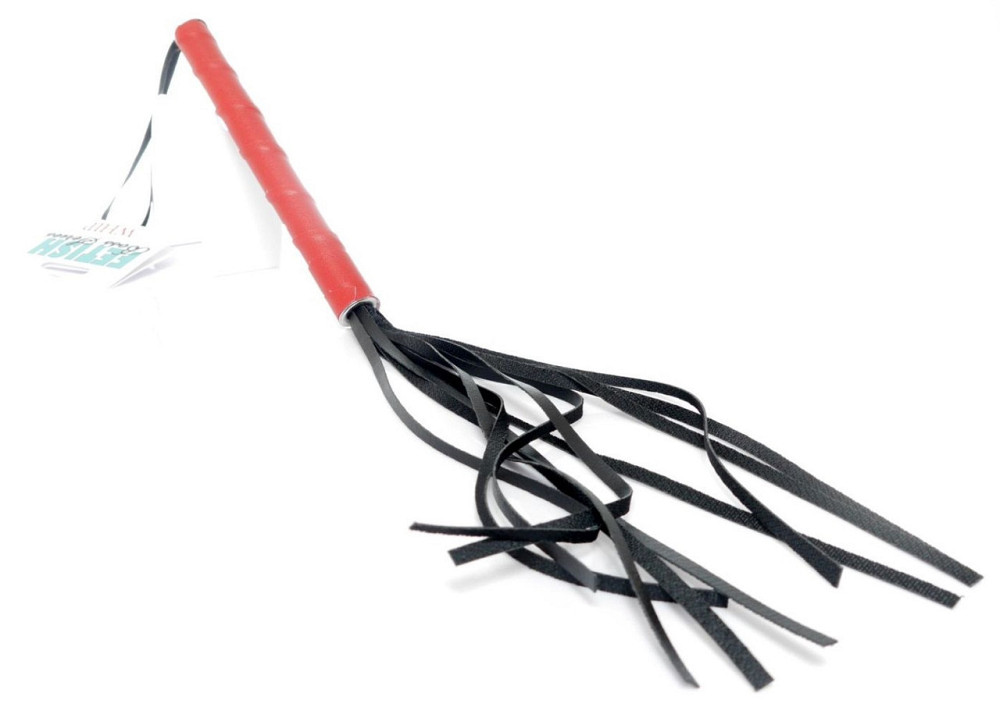 Флогер з колекції Fetish Boss Series - Whip Red and Black (довжина 50 см), BS3300106 Sex Aura Київ - фото 4