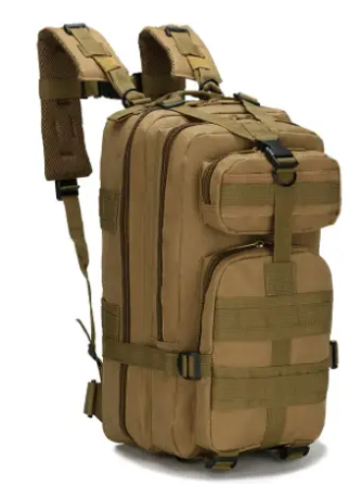 Тактический рюкзак 28 л + система Molle + такань Oxford (Песочный) Винница