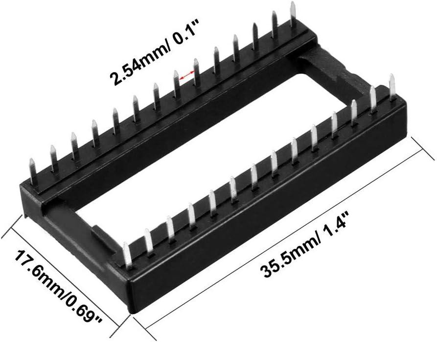 Панель для установки микросхем DIP 28 контактов, 10 шт. Киев - изображение 5