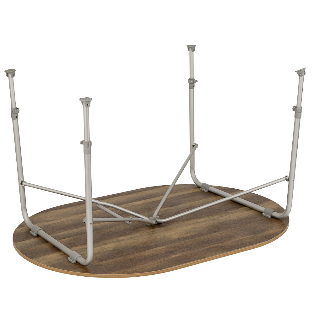 Стол Bo-Camp Feather Oval 130x90 cm Brown (1404466) Вінниця - фото 3