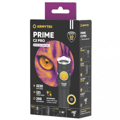 Ліхтар Armytek Prime C2 Pro Marnet USB Warm (F08101W) Вінниця - фото 7