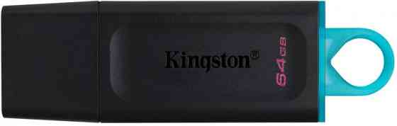 Flash Drives Kingston DataTraveler Exodia 64GB USB 3.2 (DTX/64GB) Black/Teal (6622892) Киев