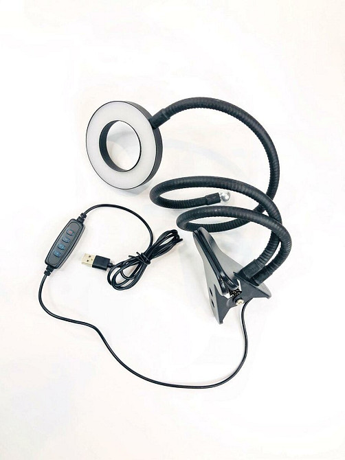 Cвітлодіодна LED стійка 2in1 з тримачем для телефона Киев - изображение 1