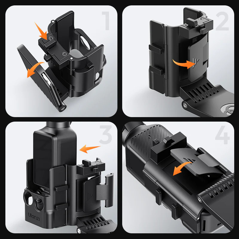 Магнитное крепление для Pocket 3 Ulanzi PK15 Киев - изображение 4