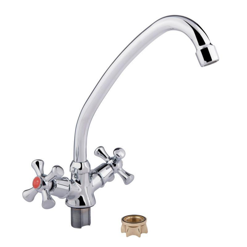 Змішувач для кухні Lidz (CRM) 75 21 272F-1, хром Київ - фото 3