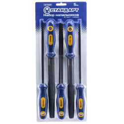 Набір напилків 5 шт. 200 мм СТАНДАРТ SFF0501 Одеса - фото 1