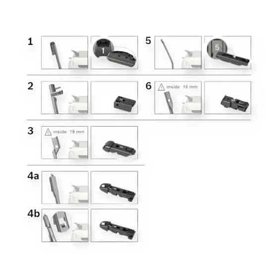 Щітки aeroeco безкаркасна 350мм - 14" двірника Мукачево