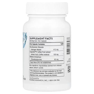 Вітамінно-мінеральний комплекс Thorne Research Підтримка мозку, Brain Factors, 30 капсул (THR-01343) Вінниця - фото 2