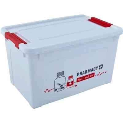 Контейнер для зберігання Алеана Смарт-бокс із затиском Аптечка 3.5 л (127006) Вінниця