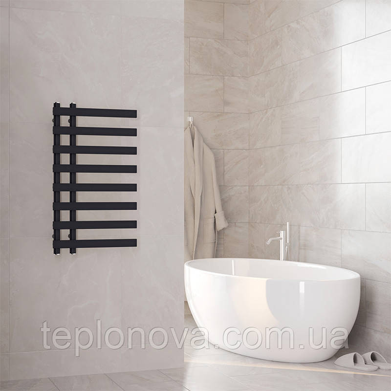 Рушникосушка Ideale чорна Aurora 8/800/450 Чернівці - фото 3