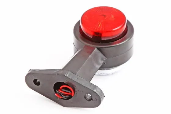 Габаритний бічний ріжок 12см диодний прямий червоний/білий Вінниця