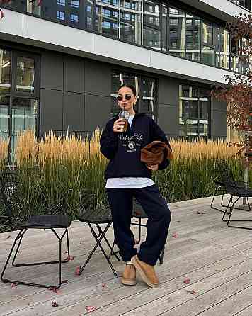 Жіночий теплий прогулянковий костюм двійка: кофта і штани турецька тринитка на флісі Одеса