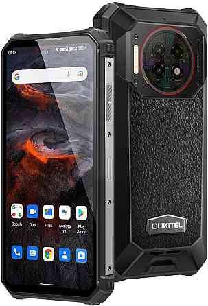 Смартфон Oukitel WP19 pro 6.78”FHD+/8GB/256GB/G99/22000mAh/64+16Мп IR Night Vision/IP69K/NFC/Blac Вінниця