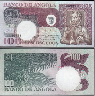 Ангола / Angola 100 Escudos 1973 Pick 106 UNC Полтава - изображение 1