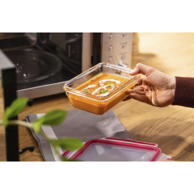 Харчовий контейнер Tefal Masterseal Glass7 Red 0.7 л (N1040610) Вінниця - фото 4