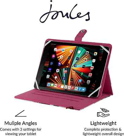 Универсальный чехол для планшета VQ 9 и 10 дюймов – Joules Cambridge Floral Cream Днепр
