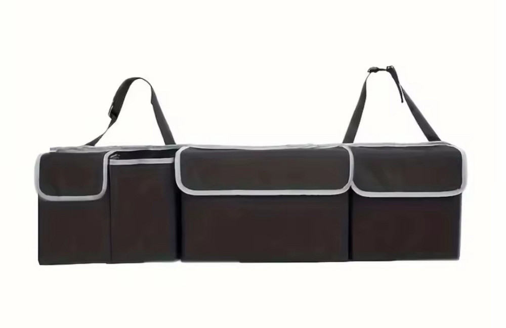 Універсальний автомобільний органайзер для зберігання 90 на 25 см чорний Київ - фото 2