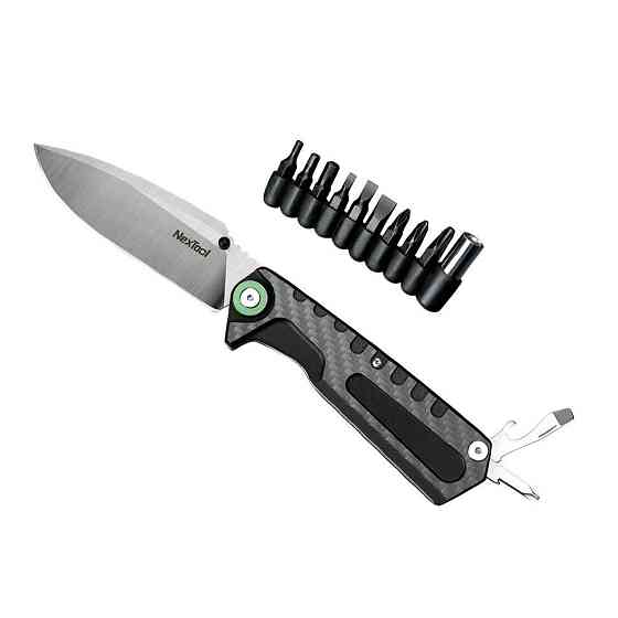 Багатофункціональний ніж Xiaomi NexTool 3 в 1 NE20021 Black (6945064210863) Київ