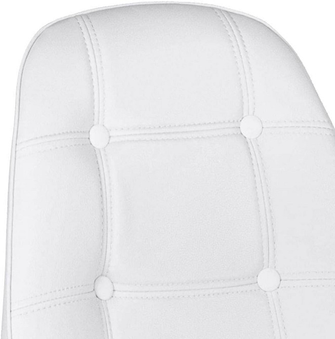 Стілець Тауер Софт S біла екошкіра Дніпро - фото 4