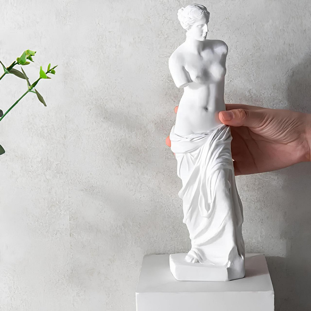 Статуетка Венера Мілоська RESTEQ, Фігурка для інтер'єру Афродіта з острова Мілос 9x9x29 см Київ - фото 2