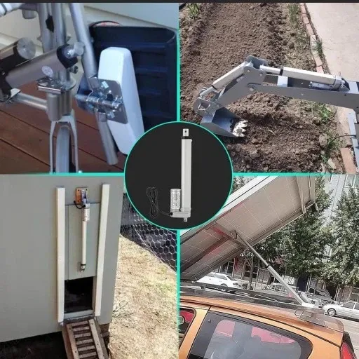 Линейный привод с концевыми датчиками HY01-12-A1-455-300 Киев - изображение 4