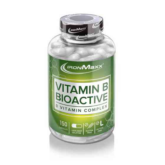Комплекс витаминов группы В IronMaxx Vitamin B Bioactive 150 caps Луцк