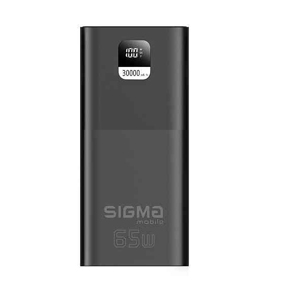 Універсальна мобільна батарея Sigma mobile XPower SI30A6QLX 30000mAh Black (4827798835111) Чорний Харьков