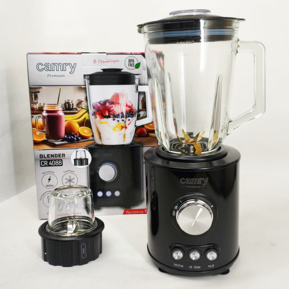 Блендер стаціонарний Camry CR 4088 1.5л 1800Вт MS-45 Львів - фото 7