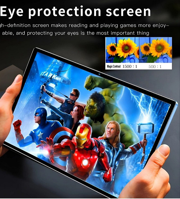 Планшет сучасний, Ігровий, Потужний, Стильний, Гарантія, чохол. Київ - фото 2