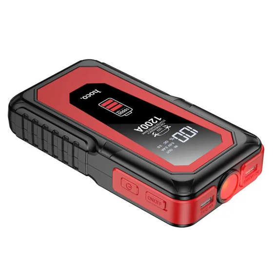 Автомобільний пуско-зарядний пристрій HOCO QS3 Victory car emergency starter power bank (10000mAh) Black Одеса