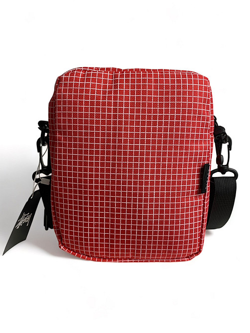 Сумка через плече Stussy 21x17x7 червоний Запоріжжя - фото 3