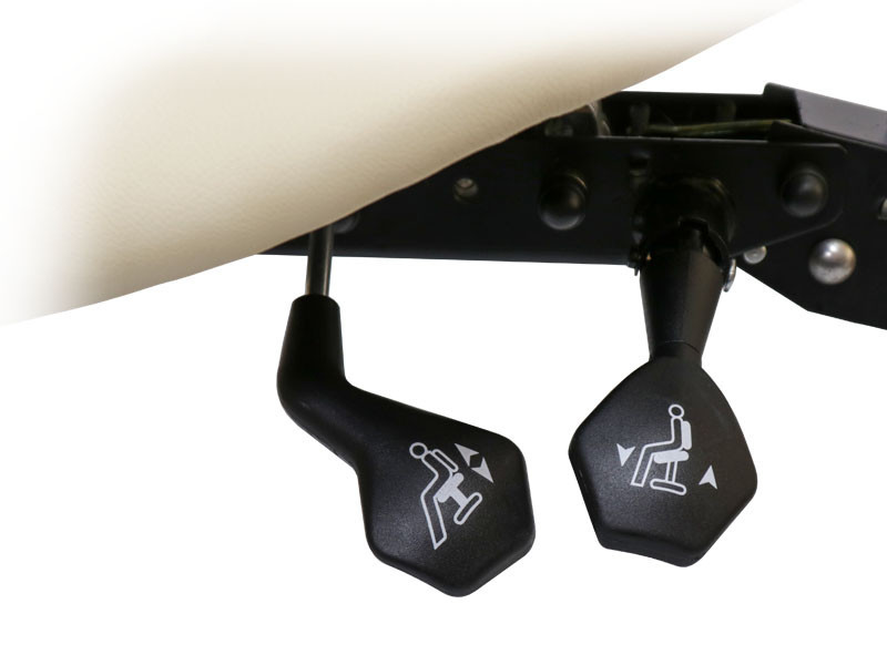 Стілець-сідло для майстра модель 4008-1 зі спинкою та розділеним сидінням,  (Кольори в асортименті) Київ - фото 9