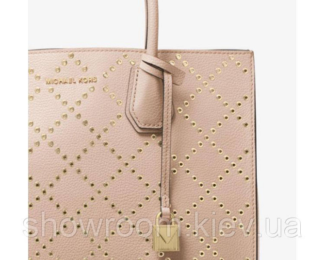 Жіноча сумка Michael Kors Mercer Grommeted medium rose Київ - фото 2