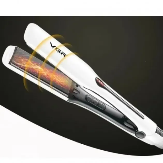 Плойка профессиональная утюжок для выравнивания волос ⅤGR Ⅴ 556 щипцы для выпрямления с регулировкой температуры с турмалиновым покрытием Коломыя - изображение 5