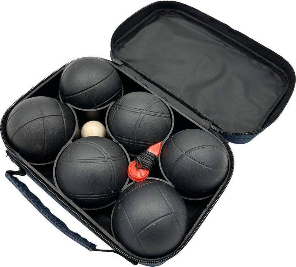 М'ячі для гри в петанк Enero Pro з чохлом, чорні Київ - фото 2
