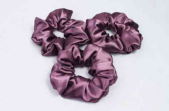 Набір гумок для волосся атласний Фреза Харків