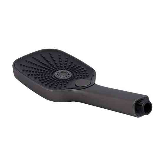 Змішувач для ванни з душовим гарнітуром Qtap Gemini QTGEM259GMB45684 Gunmetal Black PVD Харків