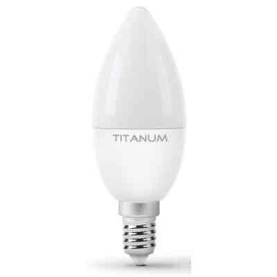 Лампочка TITANUM C37 6W E14 4100K 220V (TLС3706144) Винница