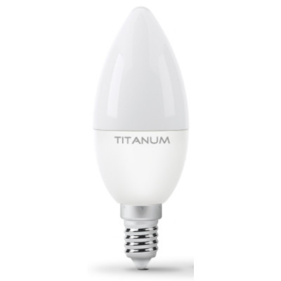 Лампочка TITANUM C37 6W E14 4100K 220V (TLС3706144) Винница - изображение 1