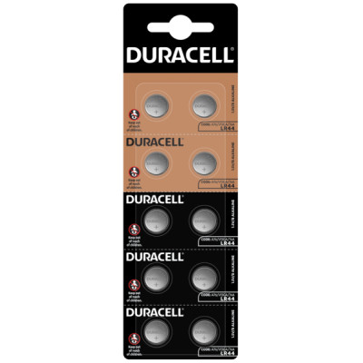 Батарейка Duracell LR44 / V13GA / A76 (плакат 2*5) * 10 (5008184) Вінниця - фото 1