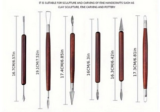 Набор инструментов для глины скульптуры набор 6 шт Киев - изображение 3