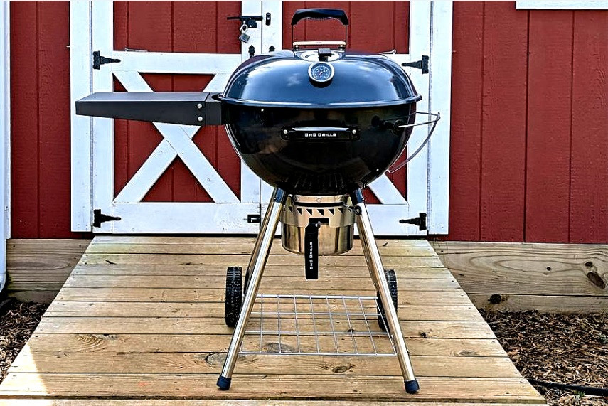 Вугільний гриль Slow and Sear Original Kettle Grill 57 см + кошик Deluxe SNS-KET-1 Код: 009468 Рівне - фото 7