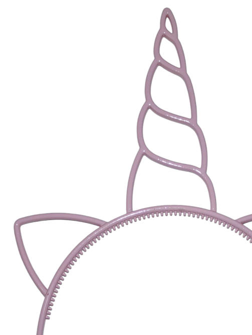 Детский обруч Единорог с ушками 22 на 14 см светло розовый Киев - изображение 2