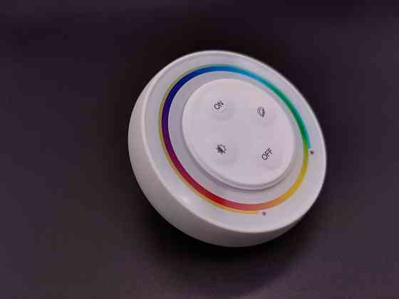 Milight Пульт керування 1 зонний білий RGB+CCT круглий настінний Мілайт з магнітним тримачем RF Київ