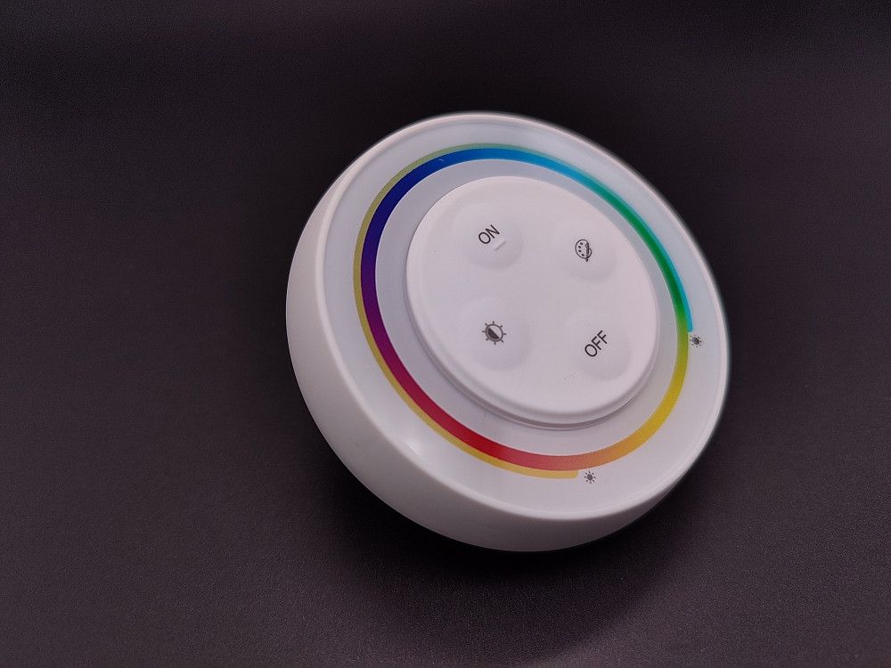 Milight Пульт керування 1 зонний білий RGB+CCT круглий настінний Мілайт з магнітним тримачем RF Київ - фото 5